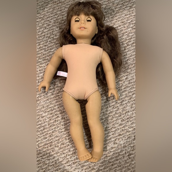 Three American Girl Dolls, Molly, Lanie, and Bitty Baby with accessories. - Picture 4 of 16